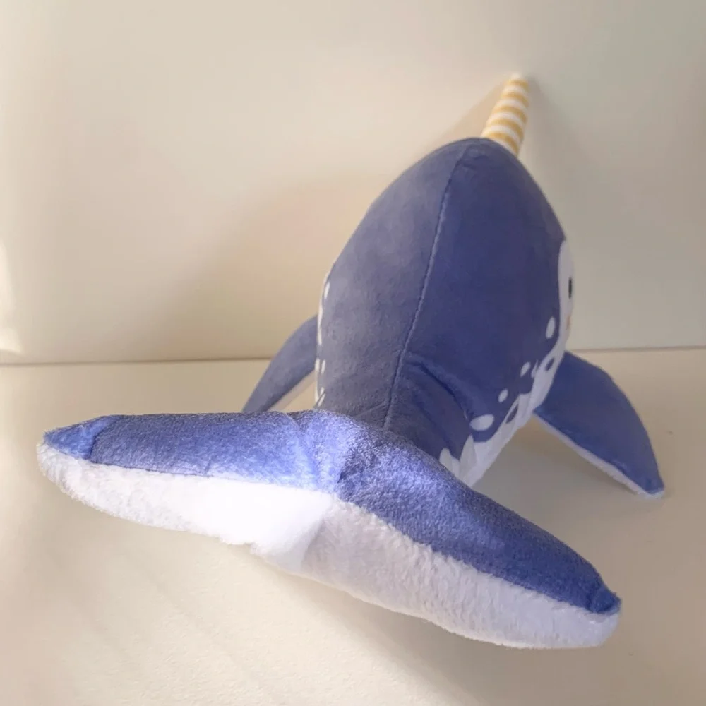 NWOT Narwhal Plush squeaky Toy